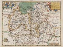 Map Of Devon-Christopher Saxton-Framed Giclee Print