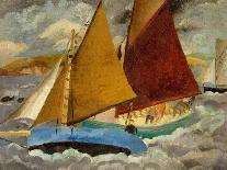 Seascape, Treboul, C1929, (1938)-Christopher Wood-Framed Giclee Print