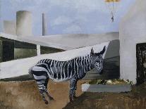 Zebra and Parachute-Christopher Wood-Giclee Print