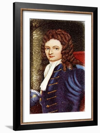 Christopher Wren, English Architect, Mathematician and Physicist, Early 20th Century-Godfrey Kneller-Framed Giclee Print