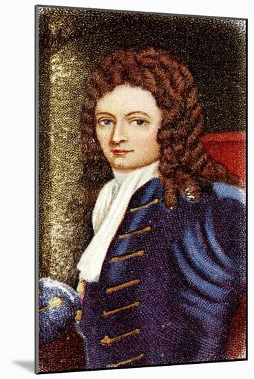 Christopher Wren, English Architect, Mathematician and Physicist, Early 20th Century-Godfrey Kneller-Mounted Giclee Print