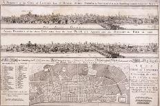 Proposed Plan for the Rebuilding of the City of London after the Great Fire in 1666-Christopher Wren-Giclee Print