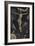 'Christus Am Kreuz, Mit Zwei Stiftern', (Christ on the Cross Adored by Donors), c1590, (1938)-El Greco-Framed Giclee Print
