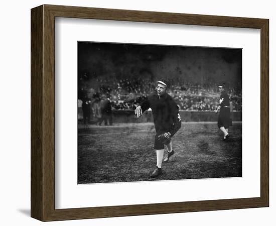 Christy Mathewson, NY Giants, World Series, Baseball Photo No.3 - New York, NY-Lantern Press-Framed Premium Giclee Print