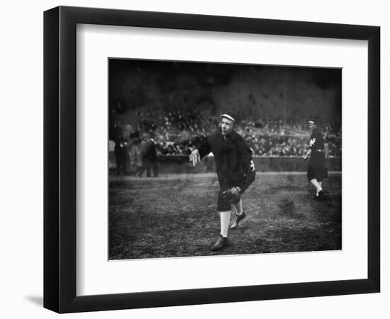 Christy Mathewson, NY Giants, World Series, Baseball Photo No.3 - New York, NY-Lantern Press-Framed Premium Giclee Print