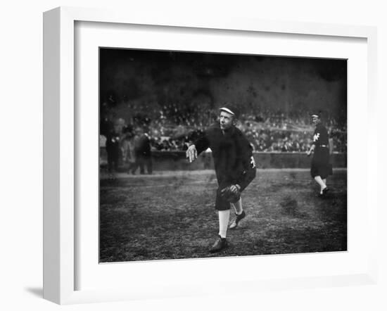 Christy Mathewson, NY Giants, World Series, Baseball Photo No.3 - New York, NY-Lantern Press-Framed Art Print