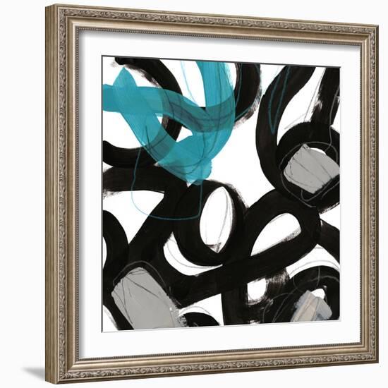 Chromatic Impulse III-June Vess-Framed Art Print