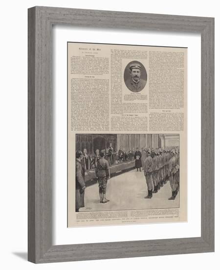 Chronicle of the War-Henry Marriott Paget-Framed Giclee Print