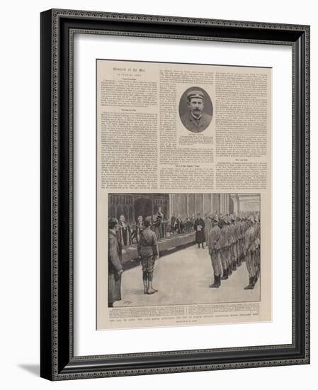 Chronicle of the War-Henry Marriott Paget-Framed Giclee Print