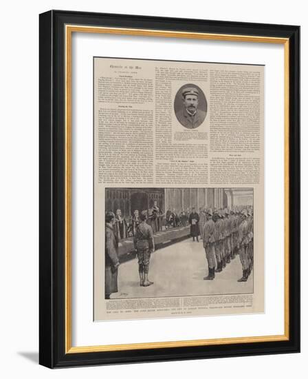 Chronicle of the War-Henry Marriott Paget-Framed Giclee Print