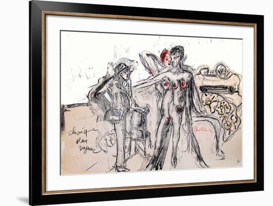 Chronique D'Un Voyeur V-Serge Kantorowicz-Framed Limited Edition