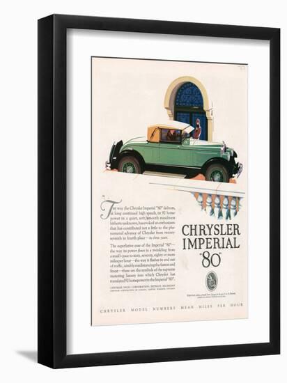 Chrylser Imperial 80-null-Framed Art Print