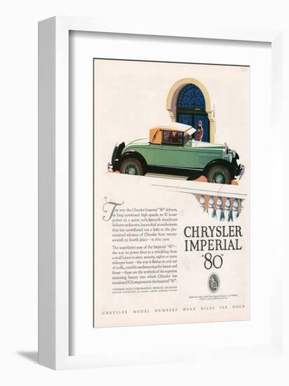 Chrylser Imperial 80-null-Framed Art Print