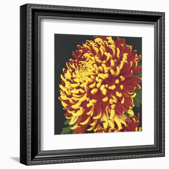 Chrysanthemum 2-Elizabeth Hellman-Framed Art Print