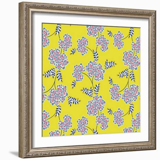 Chrysanthemum Floral-null-Framed Giclee Print