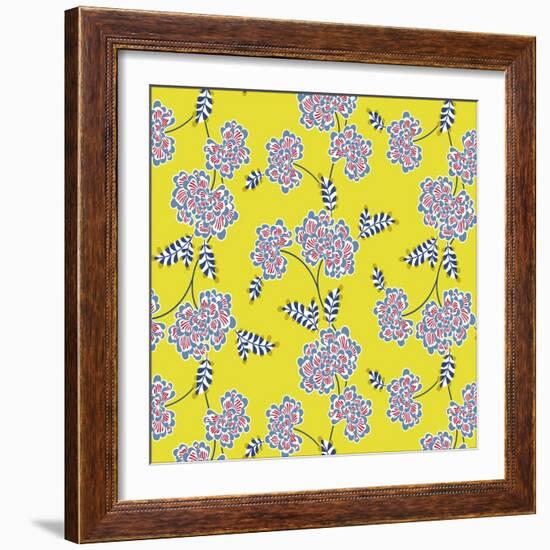 Chrysanthemum Floral-null-Framed Giclee Print