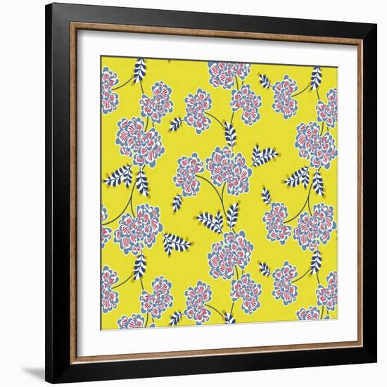Chrysanthemum Floral-null-Framed Giclee Print