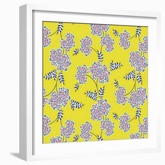 Chrysanthemum Floral-null-Framed Giclee Print