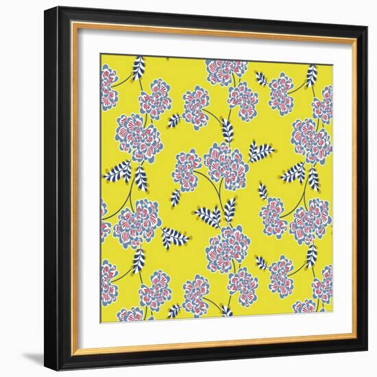 Chrysanthemum Floral-null-Framed Giclee Print