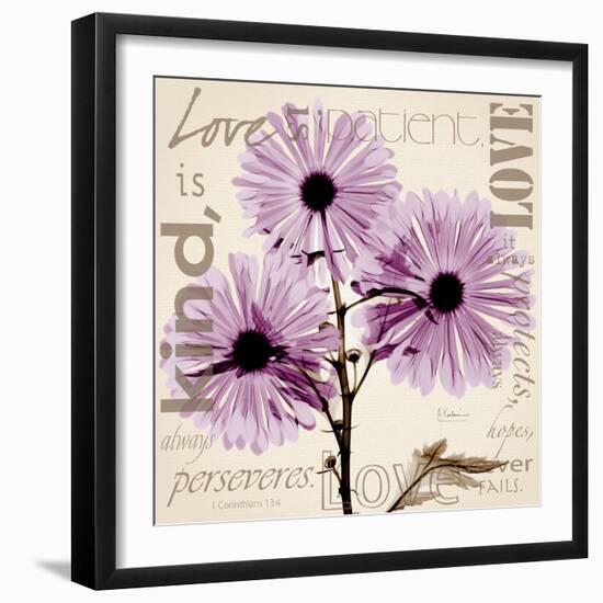 Chrysanthemum Love-Albert Koetsier-Framed Premium Giclee Print