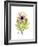 Chrysanthemum Portrait-Albert Koetsier-Framed Premium Giclee Print