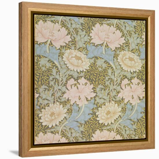 Chrysanthemum' Wallpaper, 1876-William Morris-Framed Premier Image Canvas