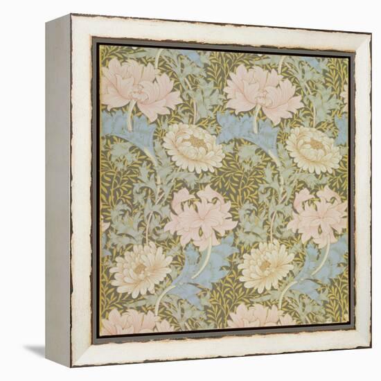 Chrysanthemum' Wallpaper, 1876-William Morris-Framed Premier Image Canvas