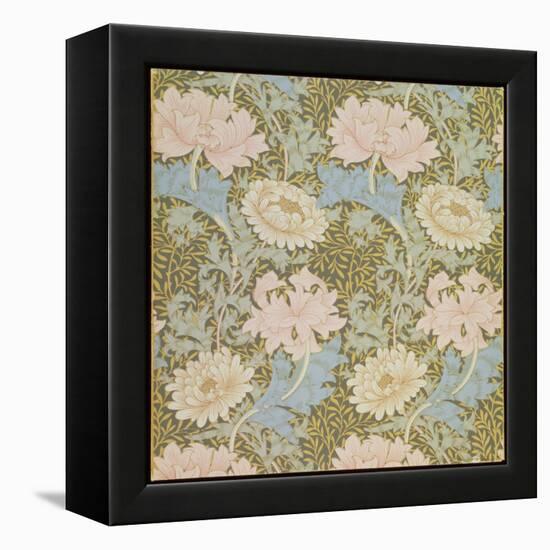 Chrysanthemum' Wallpaper, 1876-William Morris-Framed Premier Image Canvas