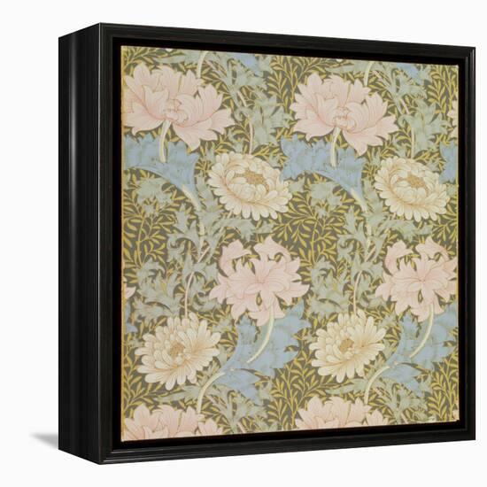 Chrysanthemum' Wallpaper, 1876-William Morris-Framed Premier Image Canvas