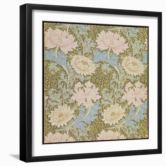 Chrysanthemum' Wallpaper, 1876-William Morris-Framed Giclee Print