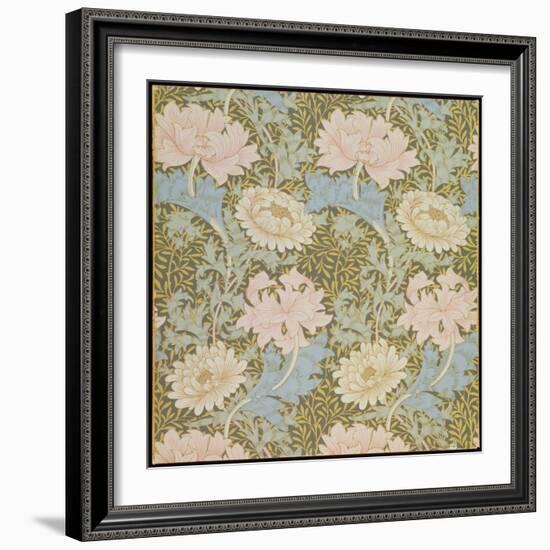 Chrysanthemum' Wallpaper, 1876-William Morris-Framed Giclee Print