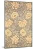 "Chrysanthemum" Wallpaper Design, 1876-William Morris-Mounted Giclee Print