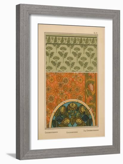 Chrysanthemum-null-Framed Giclee Print