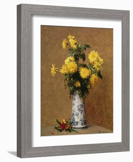 Chrysanthemums, 1879-Henri Fantin-Latour-Framed Giclee Print