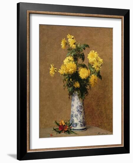 Chrysanthemums, 1879-Henri Fantin-Latour-Framed Giclee Print