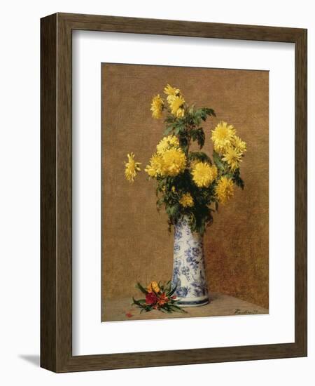 Chrysanthemums, 1879-Henri Fantin-Latour-Framed Giclee Print