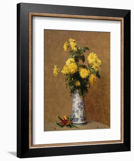 Chrysanthemums, 1879-Henri Fantin-Latour-Framed Giclee Print