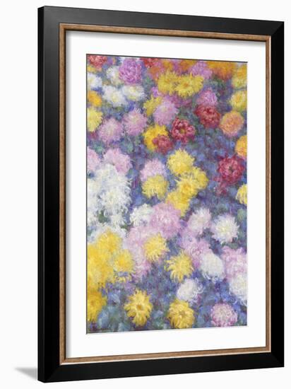 Chrysanthemums, 1897-Claude Monet-Framed Giclee Print