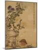 Chrysanthemums and Quail, 1702-Ma Yuanyu-Mounted Giclee Print