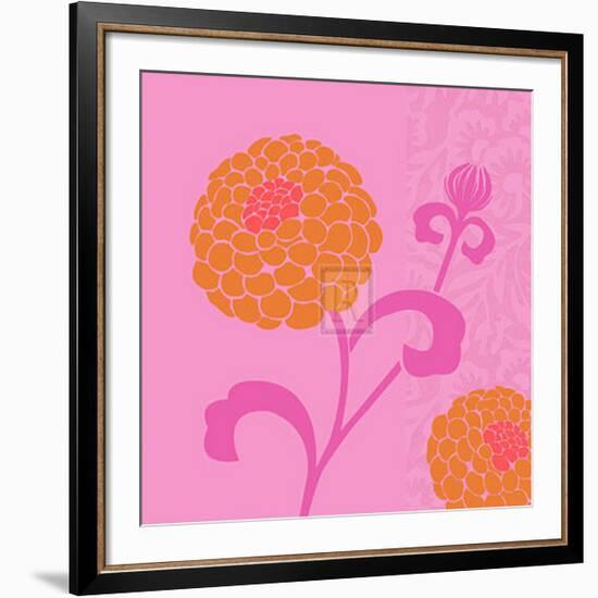 Chrysanthemums I-Max Carter-Framed Art Print