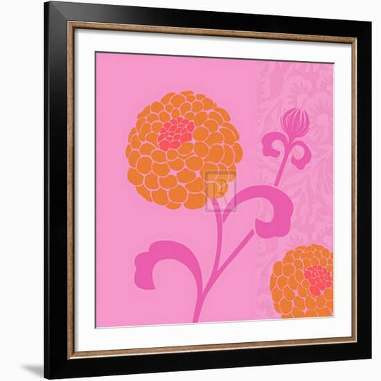 Chrysanthemums I-Max Carter-Framed Art Print