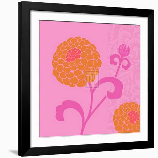 Chrysanthemums I-Max Carter-Framed Art Print