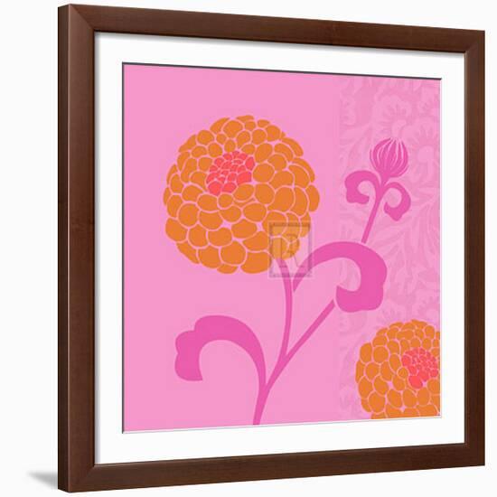 Chrysanthemums I-Max Carter-Framed Art Print