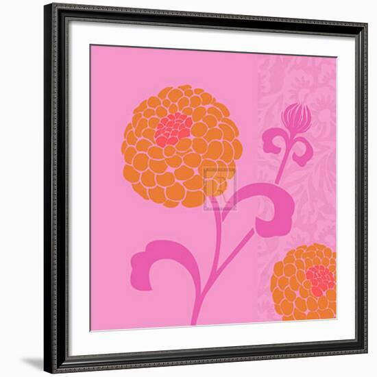 Chrysanthemums I-Max Carter-Framed Art Print