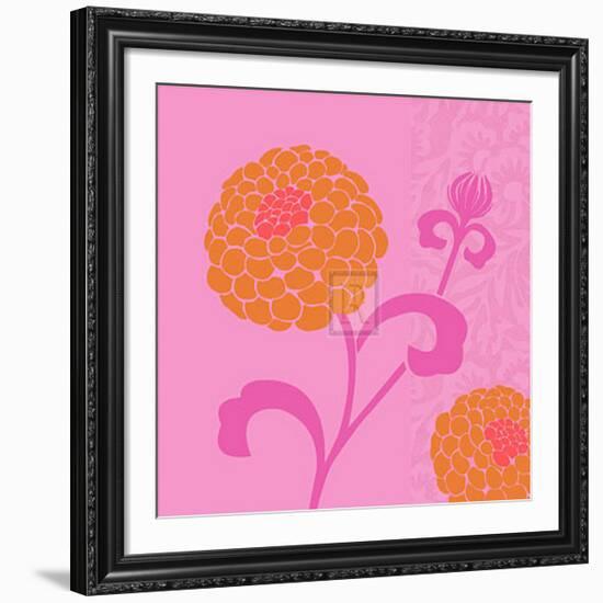 Chrysanthemums I-Max Carter-Framed Art Print