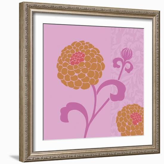 Chrysanthemums I-Max Carter-Framed Giclee Print