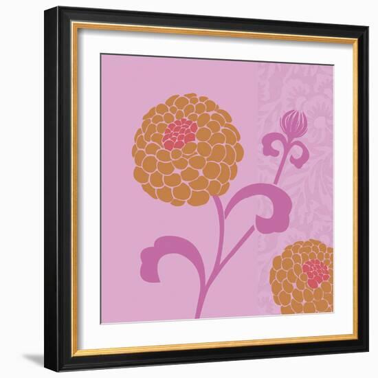 Chrysanthemums I-Max Carter-Framed Giclee Print