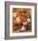 Chrysanthemums in Vase-Pierre-Auguste Renoir-Framed Giclee Print