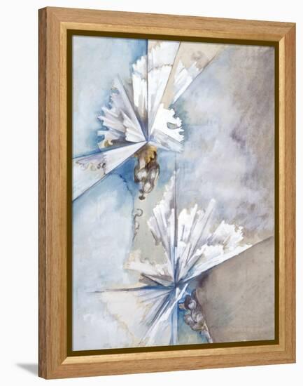 Chrysanthemums-Zelda Fitzgerald-Framed Stretched Canvas