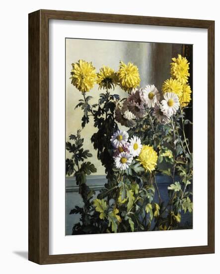 Chrysanthemums-Harald Martin Hansen Holm-Framed Giclee Print